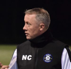 Side shot of Nick Cook.
