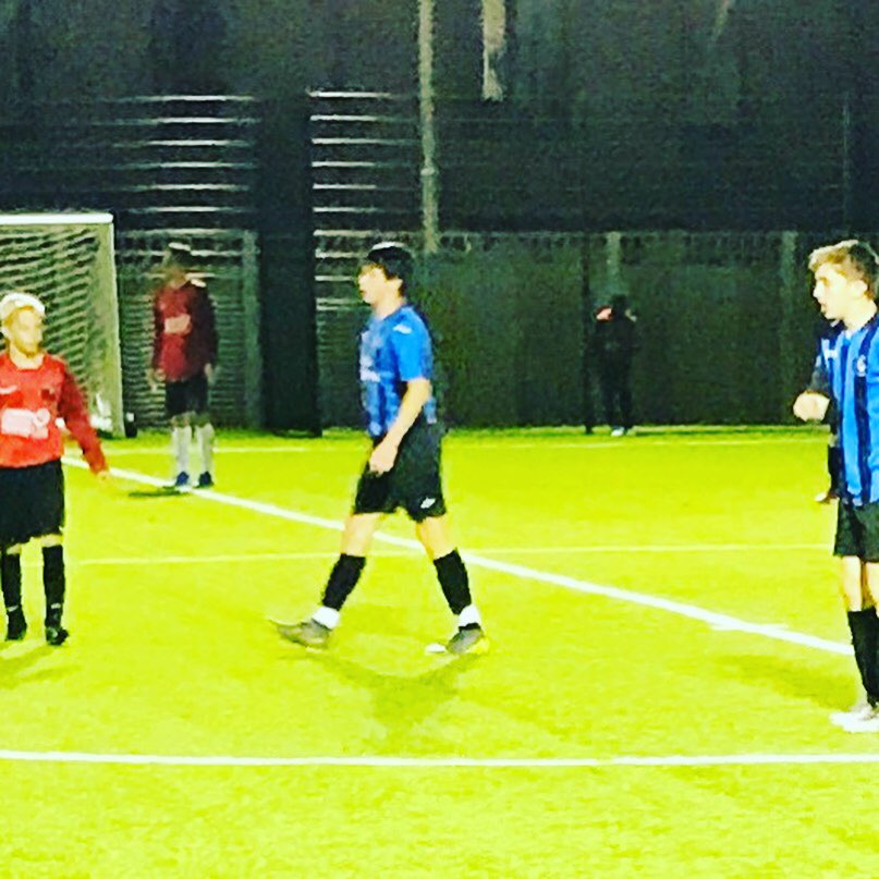Elite players on the pitch.
